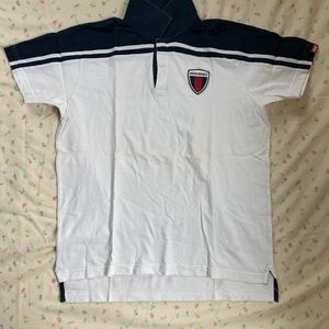 Vintage Abercrombie and Fitch Soccer Polo Shirt.
